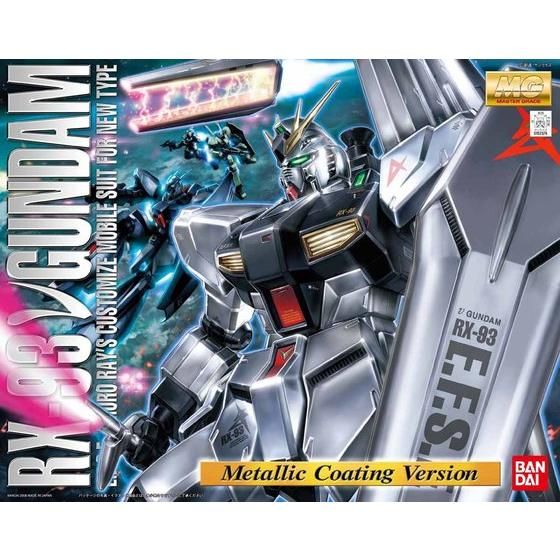 純正直売MG 1/100 RX-93 　ニューガンダム　メタリックコーティングバージョン ロボット