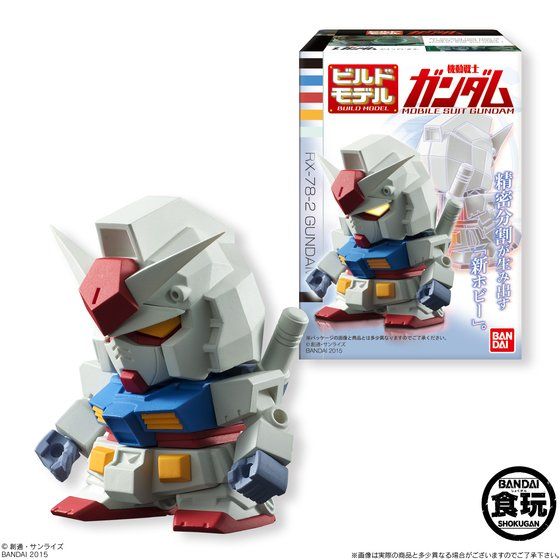 ビルドモデル ガンダム（10個入） | ガンダムシリーズ 食品・飲料