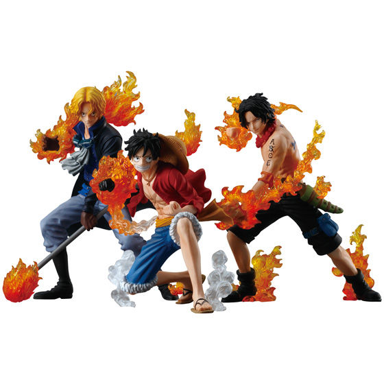 ワンピース Attack Styling 炎の３兄弟 全3種 3個セット One Piece ワンピース 食品 飲料 バンダイナムコグループ公式通販サイト