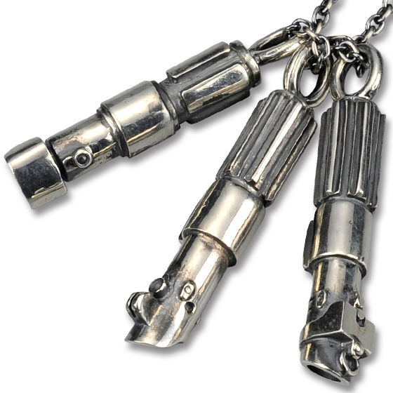 STAR WARS TM LIGHTSABER TM NECKLACE -3peace-