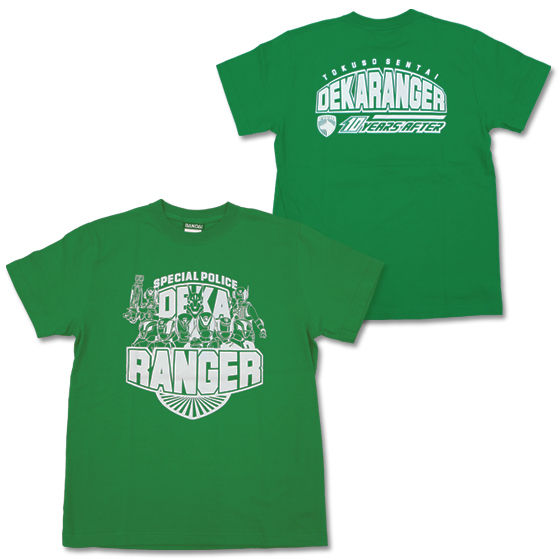 特捜戦隊デカレンジャー 10 YEARS AFTER』 Tシャツ グリーン