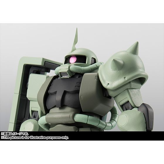 ROBOT魂 〈SIDE MS〉 MS-06 量産型ザク ver. A.N.I.M.E. - 商品情報