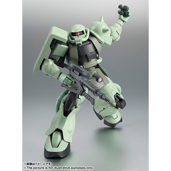 ROBOT魂 〈SIDE MS〉 MS-06 量産型ザク ver. A.N.I.M.E. - 商品情報