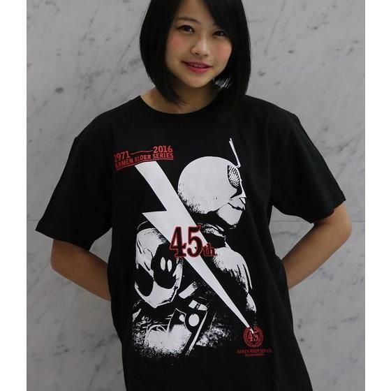 仮面ライダーシリーズ45ｔｈ Tシャツ 仮面ライダー1号＆仮面ライダー