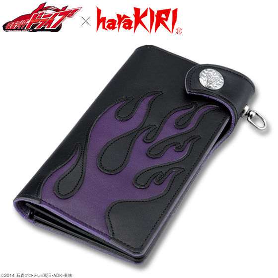 仮面ライダードライブ Harakiri Collaboration Silver925 レザーウォレット チェイス モデル 仮面ライダードライブ ファッション アクセサリー バンダイナムコグループ公式通販サイト