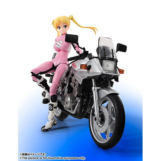 S.H.Figuarts 鈴乃木凜（ライダースーツ）＆GSX 400S KATANA - 商品