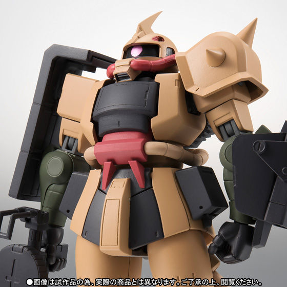 新品未開封 ROBOT魂 MS-06D ザク・デザートタイプver. ANIMEetc