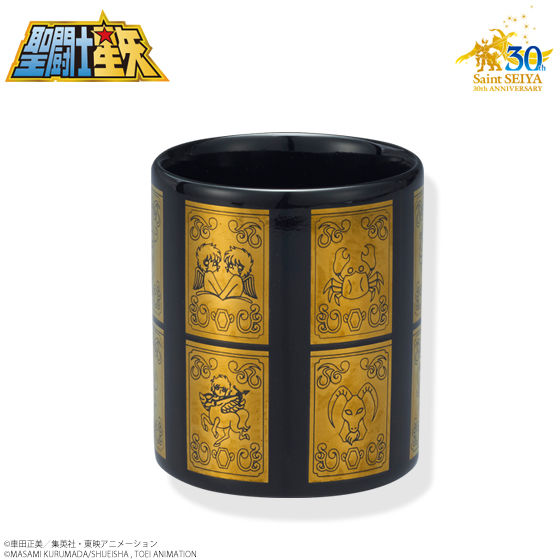 聖闘士星矢 30周年メモリアル 黄金聖衣箱 ゴールドクロスボックス マグカップ バンコレ