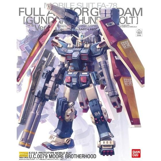 【純正半額】新品 MG フルアーマー・ガンダム Ver.Ka GUNDAM THUNDERBOLT版 ＋ ウエポン&アーマーハンガー プレバン プレミアムバンダイ サンダーボルト 機動戦士ガンダム