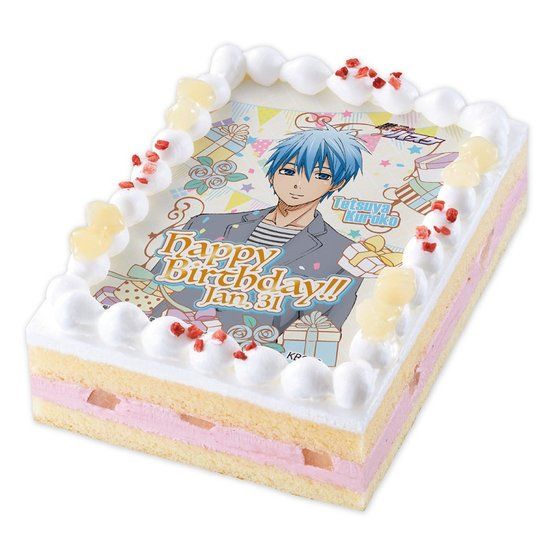 キャラデコプリントケーキ 黒子のバスケ 黒子 テツヤ 誕生日ver 黒子のバスケ 趣味 コレクション バンダイナムコグループ公式通販サイト