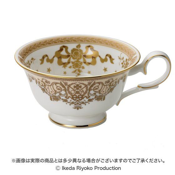 ベルサイユのばら×ノリタケ オスカル＆アンドレ Wedding Tea Cup & Saucer Set | ベルサイユのばら  ファッション・アクセサリー | アニメグッズ ・おもちゃならプレミアムバンダイ｜バンダイナムコグループの公式通販サイト