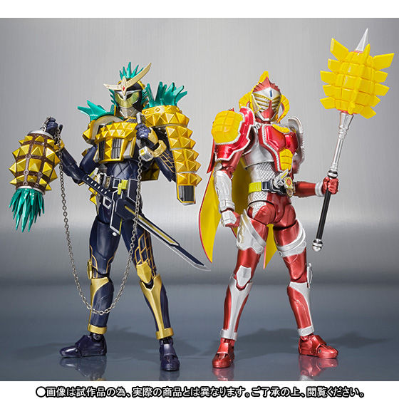 【抽選販売】S.H.Figuarts 仮面ライダー鎧武 パインアームズ ＆ 仮面ライダーバロン マンゴーアームズセット