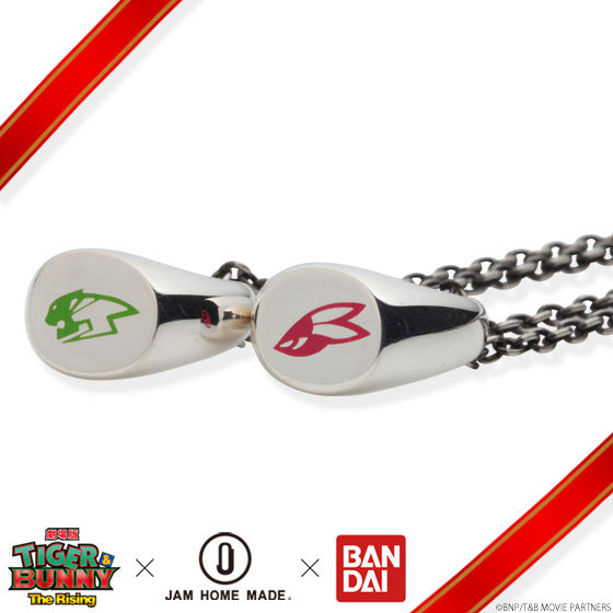 【再販】劇場版 TIGER & BUNNY -The Rising-×JAM HOME MADE ネックレス silver925 アニメ・キャラクターグッズ新作情報・予約開始速報