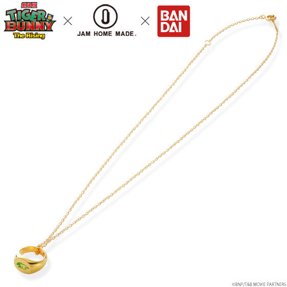 �y�Ĕ́z����� TIGER & BUNNY -The Rising-�~JAM HOME MADE �l�b�N���X K10 YELLOW GOLD