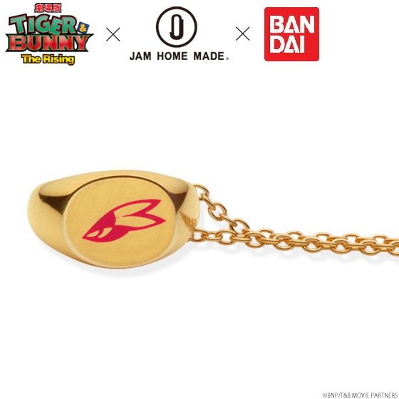 �y�Ĕ́z����� TIGER & BUNNY -The Rising-�~JAM HOME MADE �l�b�N���X K10 YELLOW GOLD