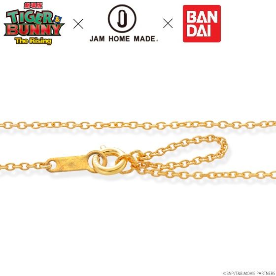 �y�Ĕ́z����� TIGER & BUNNY -The Rising-�~JAM HOME MADE �l�b�N���X K10 YELLOW GOLD