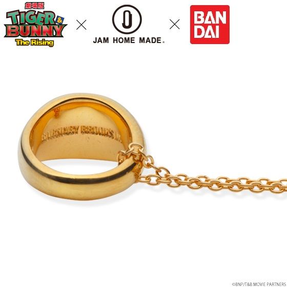 �y�Ĕ́z����� TIGER & BUNNY -The Rising-�~JAM HOME MADE �l�b�N���X K10 YELLOW GOLD