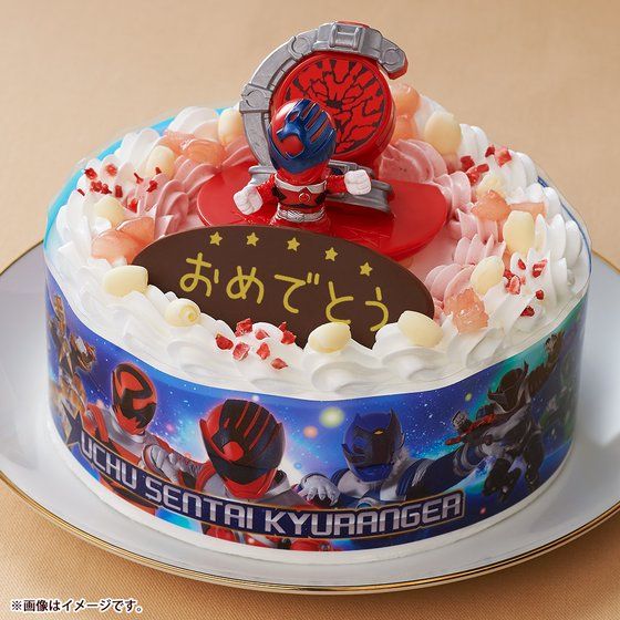 キャラデコお祝いケーキ 宇宙戦隊キュウレンジャー 5号サイズ スーパー戦隊シリーズ おもちゃ プレミアムバンダイ公式通販