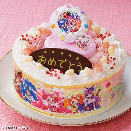 キャラデコお祝いケーキ キラキラ プリキュアアラモード 5号サイズ おもちゃ バンダイナムコグループ公式通販サイト
