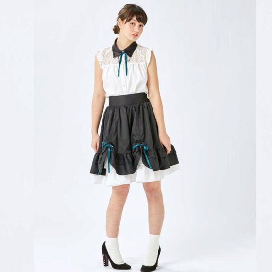 AIKATSU!STYLE for Lady ロリゴシック ゴシックブラックスカート
