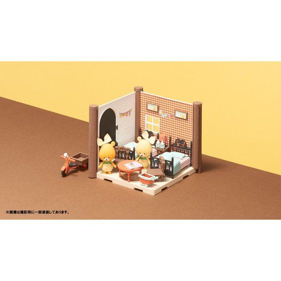 HACO ROOM くまのがっこう ふたごのこども部屋キット | BANDAI TOYS