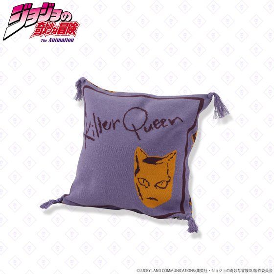 ジョジョの奇妙な冒険 ジャガードクッションカバー 中サイズ