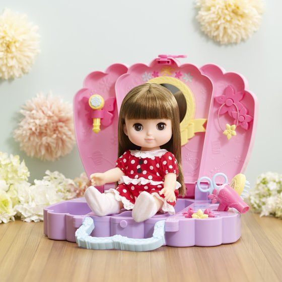最新作セール入学祝いに！ラプンツェルの美容室付き☆ソランおしゃれいっぱいセット ぬいぐるみ/人形