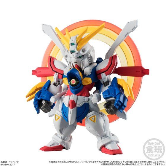 FW GUNDAM CONVERGE：CORE ゴッドガンダム明鏡止水セット