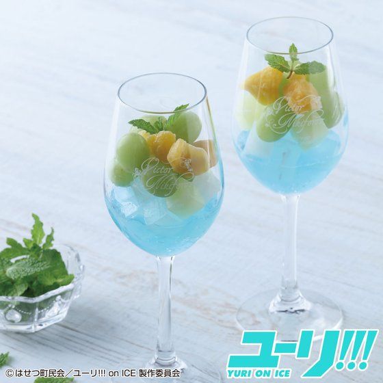 Yuri!!! on ICE Victor Nikiforv`Birthday@GLASS SET`(BNgEjLtHt o[Xf[OXZbg)y2:2z