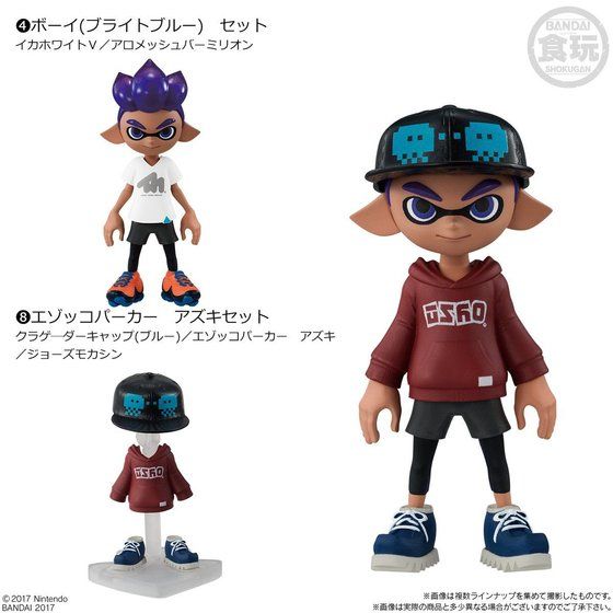 スプラトゥーン2 きせかえギアコレクション（10個入） | スプラ
