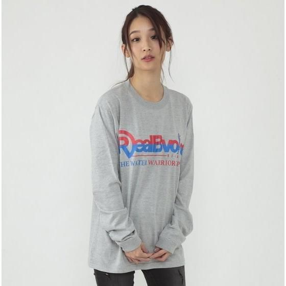 人造人間キカイダー×RealBvoice（リアルビーボイス） 長袖Tシャツ （杢