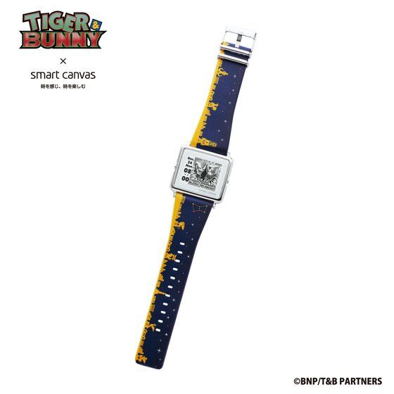 TIGER ＆ BUNNY ×  Smart Canvas (スマートキャンバス)　デジタル腕時計