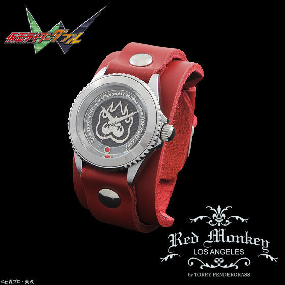 仮面ライダーアクセル × Red Monkey designs Collaboration Wristwatch