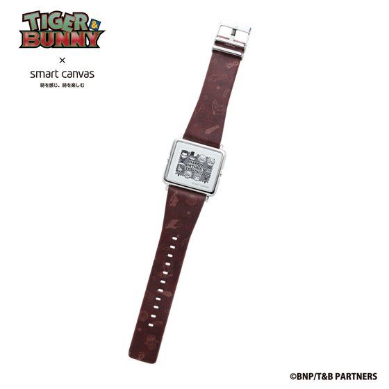 TIGER ＆ BUNNY ×  Smart Canvas (スマートキャンバス)　デジタル腕時計【2018年7月発送予定】