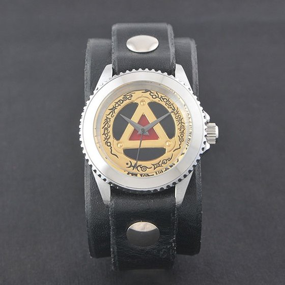 牙狼<GARO> × Red Monkey Designs Collaboration Wristwatch GOLD | 牙狼＜GARO＞シリーズ  ファッション・アクセサリー | アニメグッズ ・おもちゃならプレミアムバンダイ｜バンダイナムコグループの公式通販サイト