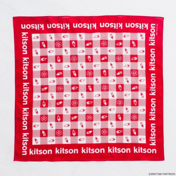 kitson × TIGER & BUNNY　バスタオル　※オリジナルハンカチ付き