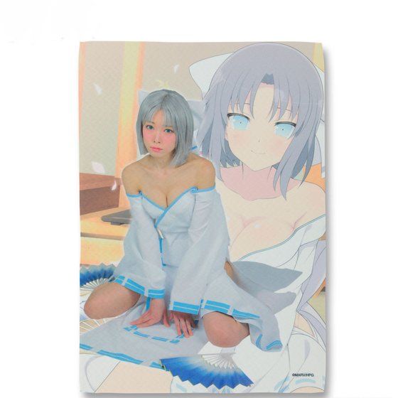 閃乱カグラ B2フルカラータオル 雪泉 山吹りょう 一般販売分 閃乱カグラ 趣味 コレクション プレミアムバンダイ公式通販