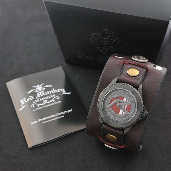 仮面ライダードライブ ハート × Red Monkey Designs Collaboration Wristwatch Silver925  High-End Model | 仮面ライダードライブ ファッション・アクセサリー | アニメグッズ  ・おもちゃならプレミアムバンダイ｜バンダイナムコグループの公式通販サイト