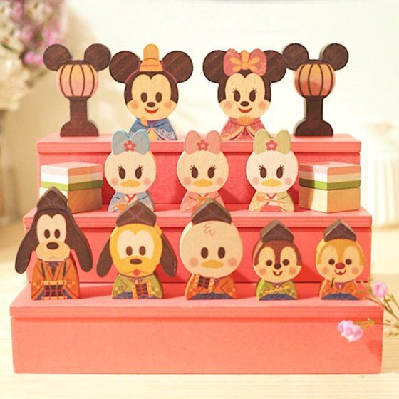Disney Kidea Block ひなまつり ディズニーキャラクター おもちゃ プレミアムバンダイ公式通販