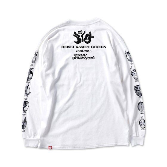 パンクドランカーズ ×平成ライダー20作品記念　ロングスリーブTシャツ