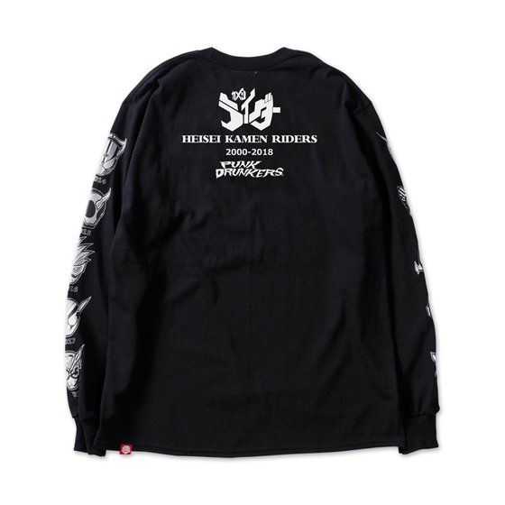 パンクドランカーズ ×平成ライダー20作品記念　ロングスリーブTシャツ