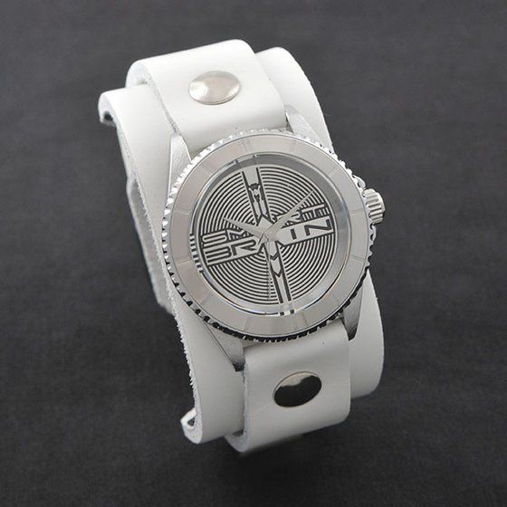 ���ʃ��C�_�[555 �~ Red Monkey designs Collaboration Wristwatch Silver925 High-End Model