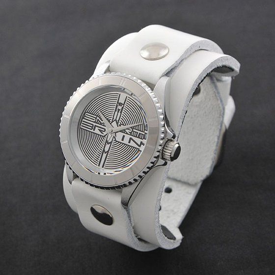 ���ʃ��C�_�[555 �~ Red Monkey designs Collaboration Wristwatch Silver925 High-End Model