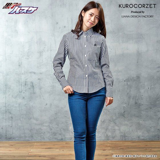 ���q�̃o�X�P�yKUROCORZET�z�����̃X�g���C�v�V���c(18AW)