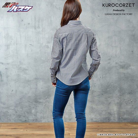 ���q�̃o�X�P�yKUROCORZET�z�����̃X�g���C�v�V���c(18AW)