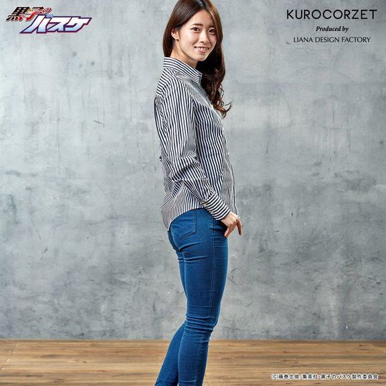 ���q�̃o�X�P�yKUROCORZET�z�����̃X�g���C�v�V���c(18AW)