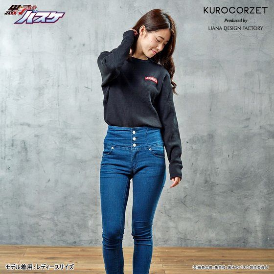 ���q�̃o�X�P�yKUROCORZET�z�ΐ_�̃��b�t�������O�X���[�u(18AW)