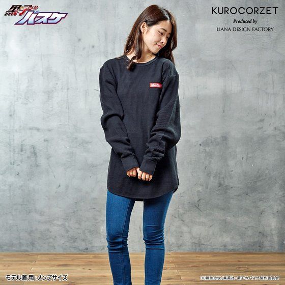 ���q�̃o�X�P�yKUROCORZET�z�ΐ_�̃��b�t�������O�X���[�u(18AW)
