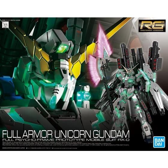 RG 1/144 フルアーマー・ユニコーンガンダム│株式会社BANDAI SPIRITS RG 1/144 フルアーマー・ユニコーンガンダム│株式会社BANDAI SPIRITS