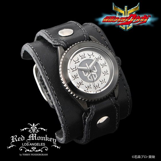 仮面ライダークウガ × Red Monkey designs Collaboration Wristwatch Silver925 High-End  Model